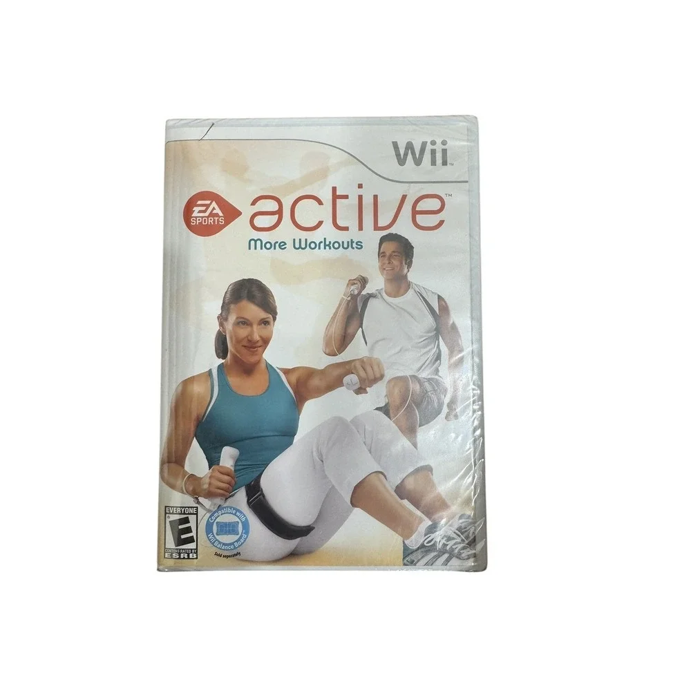 Wii Active: More Workouts EA Sports NEW SEALED Kit W/ Leg Strap &Resistant Bands
